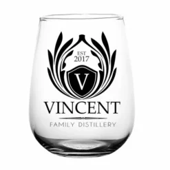Discount ⌛ BarMan CUSTOMIZABLE - Stemless Wine Glass - 17 Ounce - Crest Design 1 😉 5 Discount ⌛ BarMan CUSTOMIZABLE - Stemless Wine Glass - 17 Ounce - Crest Design 1 😉 -Barman Sales Store stemless wine glass crest web 700x700