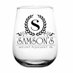 Best reviews of ✔️ BarMan CUSTOMIZABLE - Stemless Wine Glass - 17 Ounce - Crest Design 2 💯 5 Best reviews of ✔️ BarMan CUSTOMIZABLE - Stemless Wine Glass - 17 Ounce - Crest Design 2 💯 -Barman Sales Store stemless wine glass crest2 web 700x700