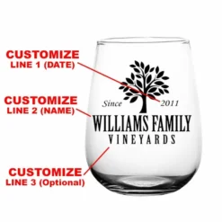 Barman Sales Store -Barman Sales Store stemless wine glass tree web 2 700x700