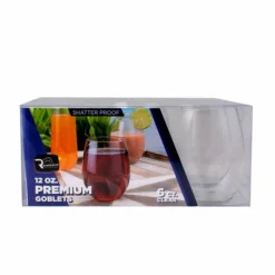Deals 💯 BarMan Stemless Clear Wine Goblet - 12 Ounce - 6 Count ✨ -Barman Sales Store stemless wine goblet 6pk clean1 700x700