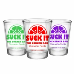 Flash Sale ⭐ BarMan CUSTOMIZABLE - 1.75oz Clear Shot Glass - Suck It ⌛ -Barman Sales Store suck it shot web 5 700x700