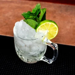 Promo 👏 BarMan Tattoo Moscow Mule Glass - 14 Ounce ✔️ -Barman Sales Store tattoo mule scene2 700x700