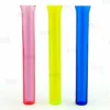 Promo ⌛ BarMan Test Tubes With Flat Bottom - Assorted Neon 25ml - 25 Pack ⭐