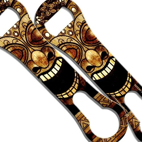 Budget 😍 BarMan V-Rod® Bottle Opener - Natural Wood Tiki Man ❤️ 1 Budget 😍 BarMan V-Rod® Bottle Opener - Natural Wood Tiki Man ❤️