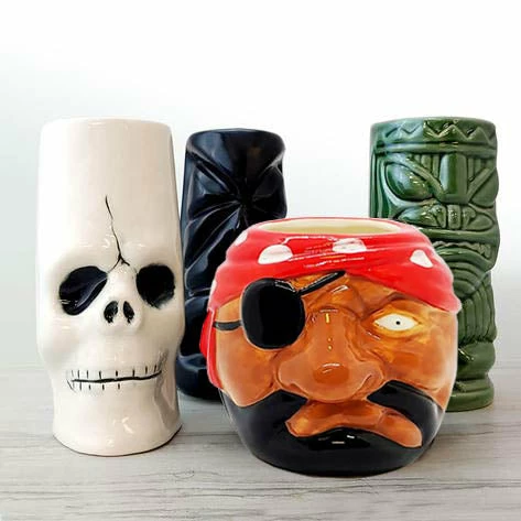 Coupon ⌛ BarMan Tiki Mugs Drinkware Package 3 - Set Of 4 💯 1 Coupon ⌛ BarMan Tiki Mugs Drinkware Package 3 - Set Of 4 💯