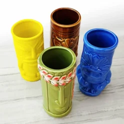 Best Sale ✔️ BarMan Tiki Mugs Drinkware Package 5 - Set Of 4 😉 -Barman Sales Store tiki mug drinkware package 5 bpc 1 700x700