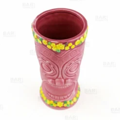Best deal ✨ BarMan BarConic® Tiki Drinkware - Pink Flower Goddess - 12 Ounce 🔔 -Barman Sales Store tiki mug pink lei bpc 4 700x700