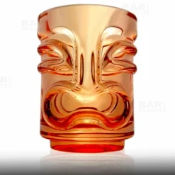 Best deal 👏 BarMan Tiki Trio - Multicolor - Shot Glasses ⌛ -Barman Sales Store tiki shot glass orange tiki 80 bpc 700x700