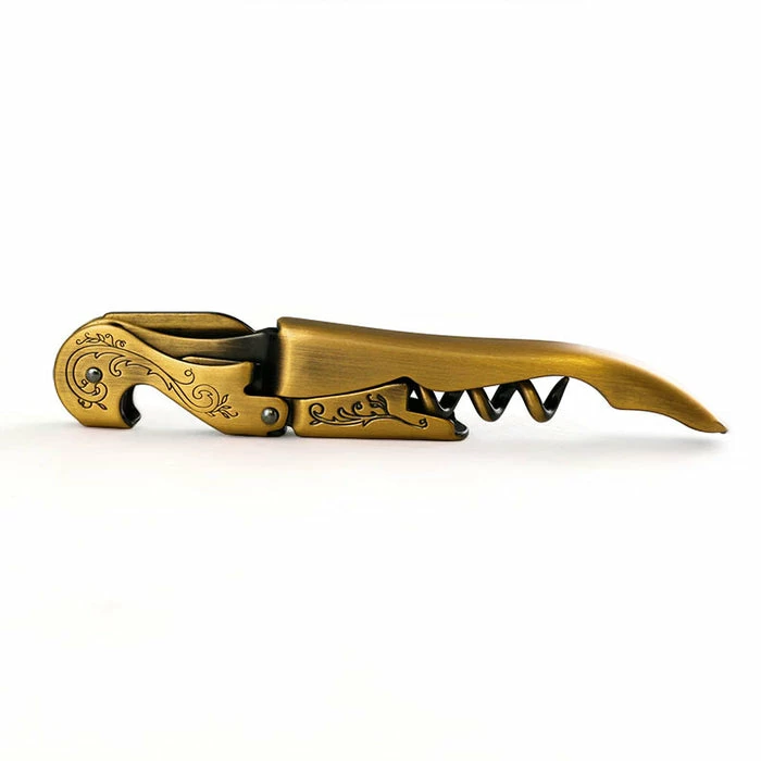 Coupon ๐ BarMan Corkscrew - Gold Plated Double Lever W/ Embellished Etching ๐ 2 Coupon ๐ BarMan Corkscrew - Gold Plated Double Lever W/ Embellished Etching ๐ - Image 2