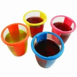 Promo 👍 BarMan Twist'n Shot™ 2 Oz Clear Jello Shot Cups 🔔