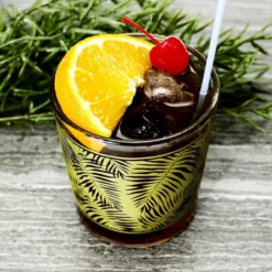 Cheap ✨ BarMan BarConic® Glassware - Vintage Gold Leaf Old Fashioned Glass - 10oz ✨ -Barman Sales Store vintage old fashioned glass leaf gold 5a 700x700