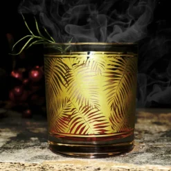 Cheap ✨ BarMan BarConic® Glassware - Vintage Gold Leaf Old Fashioned Glass - 10oz ✨ -Barman Sales Store vintage old fashioned glass leaf gold bpc 5 700x700