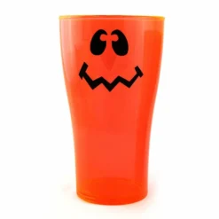 Best Sale 👍 BarMan Wacky Jack O'Lantern Polycarbonate Cup - Neon Orange - 2 Sizes Available ✔️ -Barman Sales Store wacky large 700x700