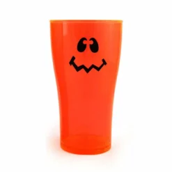 Best Sale 👍 BarMan Wacky Jack O'Lantern Polycarbonate Cup - Neon Orange - 2 Sizes Available ✔️ -Barman Sales Store wacky small 700x700