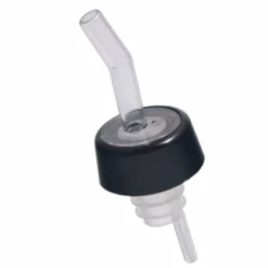 Hot Sale ✨ BarMan Liquor Pourers - Whiskey Collared - Packs Of 12 - Color Options ⌛ -Barman Sales Store whiskey collared liquor pourers clear black collar 700x700