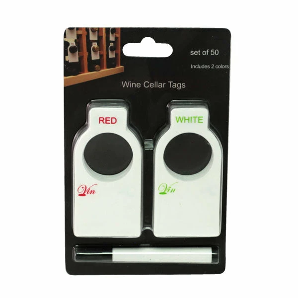Buy 🔥 BarMan Wine Cellar Tags With Pen - 50 Pack ✨ 2 Buy 🔥 BarMan Wine Cellar Tags With Pen - 50 Pack ✨ - Image 2