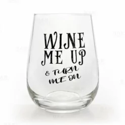 Coupon 🧨 BarMan Wine Me Up Stemless Wine Glass ⭐