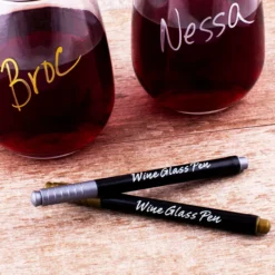 Deals ⭐ BarMan Wine Pen Set - Silver & Gold ✨ -Barman Sales Store wine pen set 2 700x700