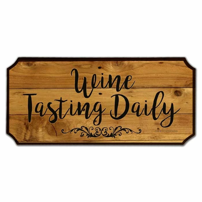 Flash Sale ๐ BarMan Wine Tasting Daily Wood Plaque Sign ๐ 1 Flash Sale ๐ BarMan Wine Tasting Daily Wood Plaque Sign ๐