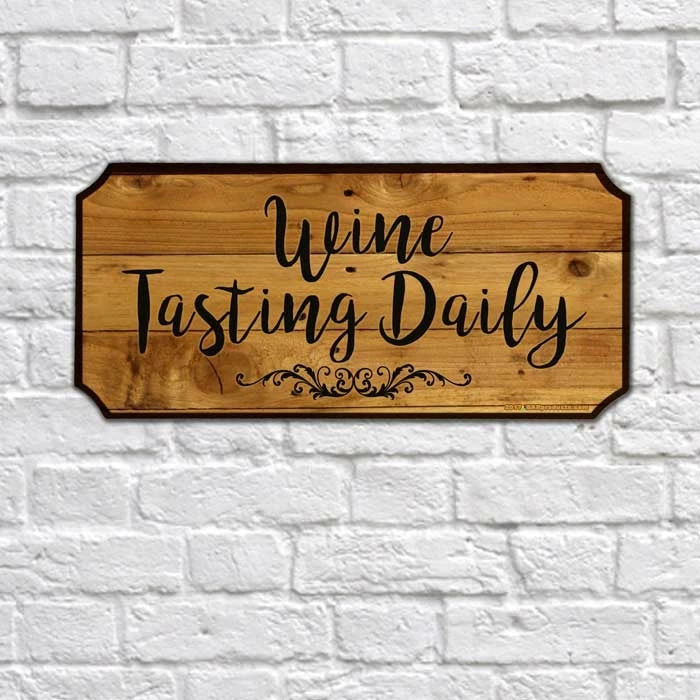 Flash Sale ๐ BarMan Wine Tasting Daily Wood Plaque Sign ๐ 2 Flash Sale ๐ BarMan Wine Tasting Daily Wood Plaque Sign ๐ - Image 2