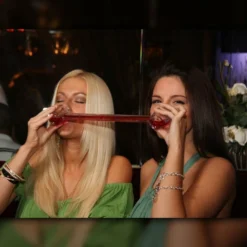 Coupon 🧨 BarMan Wingman Shot Glass™ - 2-Part Tandem Shot Glass (Holds 6oz!) ✨ -Barman Sales Store wingman shots tandem shot glasses hot girls drinking 700x700