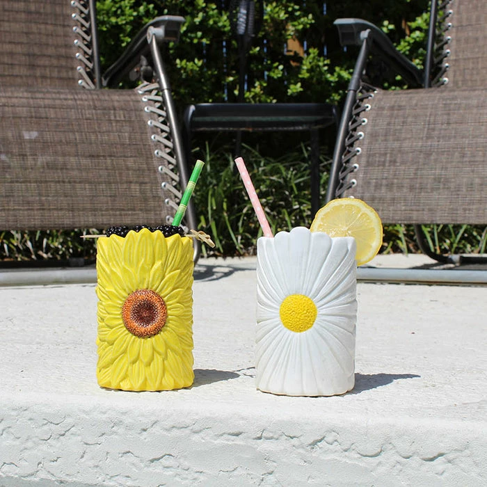 Hot Sale ✨ BarMan BarConic® Tiki Drinkware - Sunflower - 12 Oz. 🤩 3 Hot Sale ✨ BarMan BarConic® Tiki Drinkware - Sunflower - 12 Oz. 🤩 - Image 3
